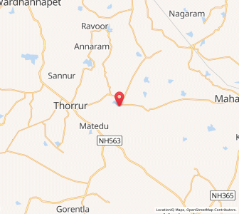 Map of Nallikodur, Andhra Pradesh