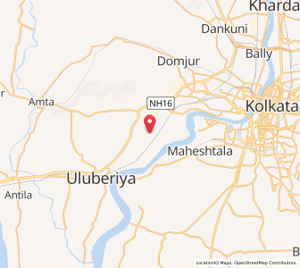 Map of Nalpur, West Bengal