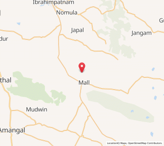 Map of Nalwelli, Andhra Pradesh