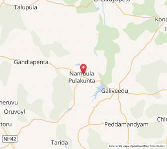 Map of Nambulapulikunta, Andhra Pradesh