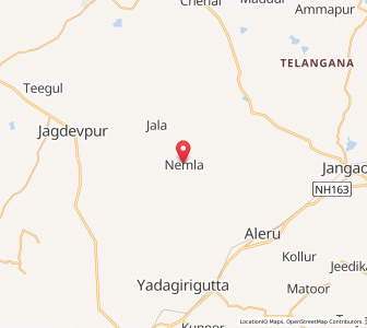 Map of Namle, Andhra Pradesh