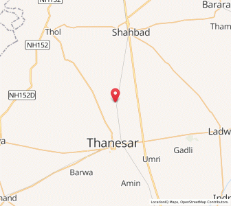 Map of Nan Chauk, Haryana