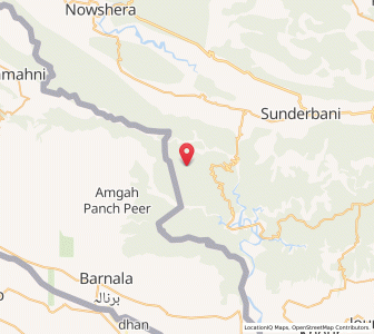 Map of Nan, Kashmir