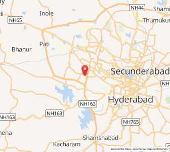 Map of Nanakramguda, Andhra Pradesh