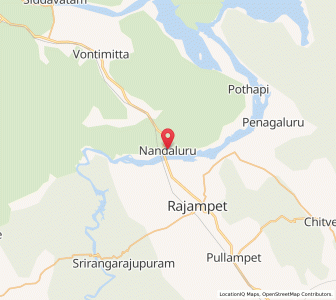 Map of Nandalur, Andhra Pradesh