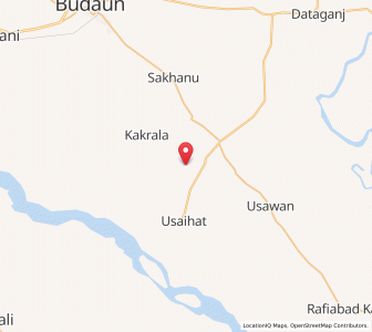 Map of Nandi Nagla, Uttar Pradesh