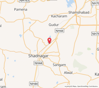 Map of Nandigaon, Andhra Pradesh