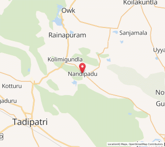 Map of Nandipadu, Andhra Pradesh