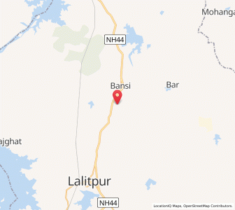 Map of Nandipura, Uttar Pradesh