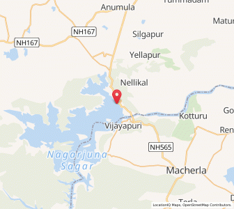 Map of Nandkonda, Andhra Pradesh