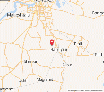 Map of Nangalbaria, West Bengal