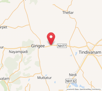 Map of Nangilickondan, Tamil Nadu