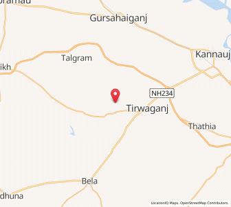 Map of Nanhipur, Uttar Pradesh