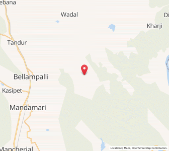 Map of Nannial, Andhra Pradesh