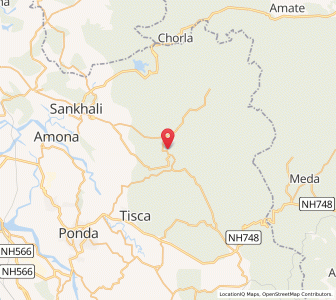 Map of Nanuz, Goa