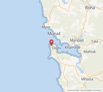 Map of Nanwell, Maharashtra