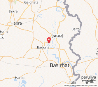 Map of Naobastia, West Bengal