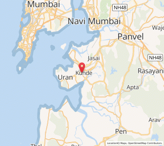 Map of Naoghar, Maharashtra