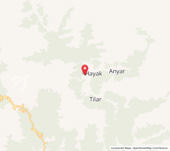Map of Napaz, Kashmir