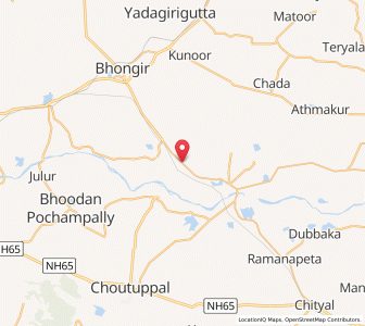 Map of Naptolguda, Andhra Pradesh