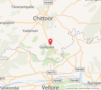 Map of Naraharipeta, Andhra Pradesh