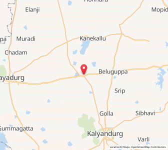 Map of Naranjigundlapalle, Andhra Pradesh