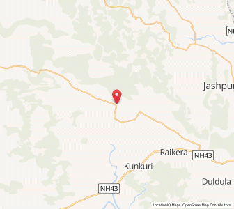 Map of Naranpur, Chhattisgarh