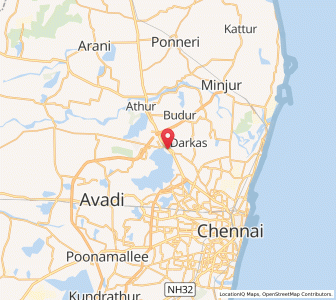 Map of Naravarikuppam, Tamil Nadu
