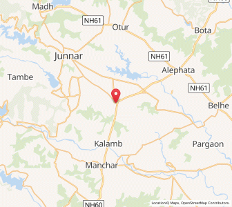 Map of Narayangaon, Maharashtra