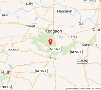 Map of Narayanmaharaj Bet, Maharashtra