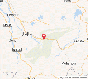 Map of Narganjo, Bihar