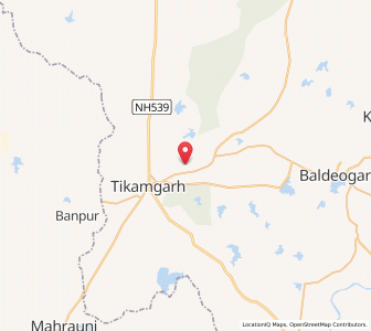 Map of Nargora ka Khera, Madhya Pradesh