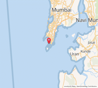 Map of Nariman Point, Maharashtra