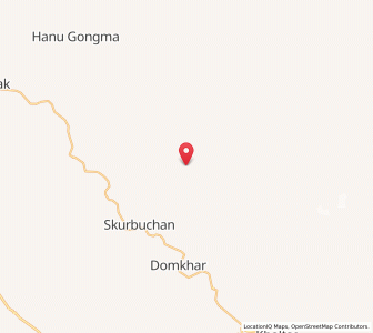 Map of Narkial, Kashmir