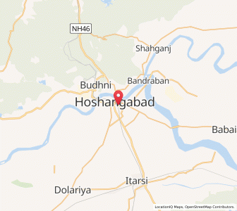 Map of Narmadapuram, Madhya Pradesh