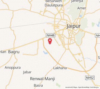 Map of Narotampura, Rajasthan