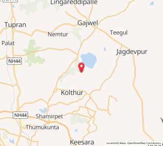 Map of Narsampalli, Andhra Pradesh