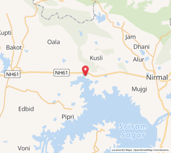Map of Narsapur, Andhra Pradesh