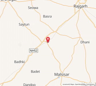 Map of Narsingh ka Bas, Rajasthan