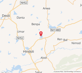 Map of Narsinghpura, Rajasthan