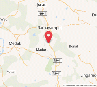 Map of Narsingi, Andhra Pradesh