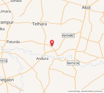 Map of Narsipur, Madhya Pradesh