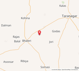 Map of Narsirro, Rajasthan