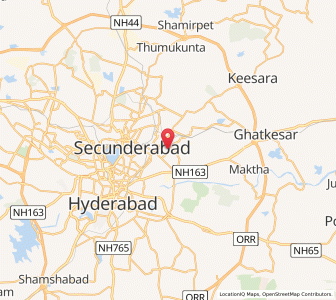 Map of Nasaram, Andhra Pradesh