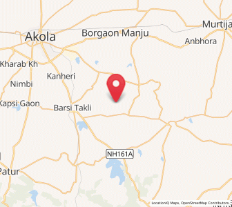 Map of Nashirabad, Maharashtra