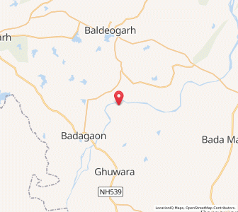 Map of Natankhera, Madhya Pradesh