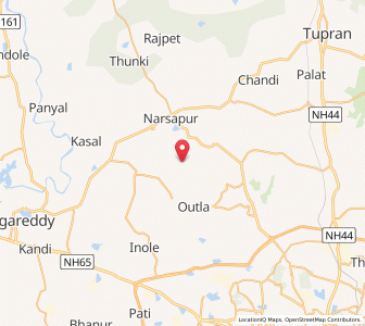 Map of Natnayapalli, Andhra Pradesh