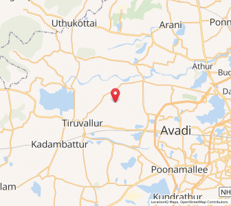 Map of Nattakoltippai, Tamil Nadu