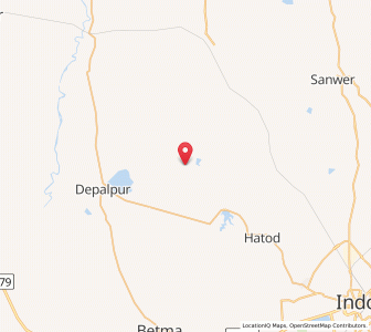 Map of Naugaon Sarf, Madhya Pradesh