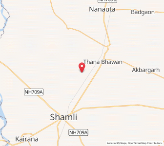 Map of Naujhli, Uttar Pradesh